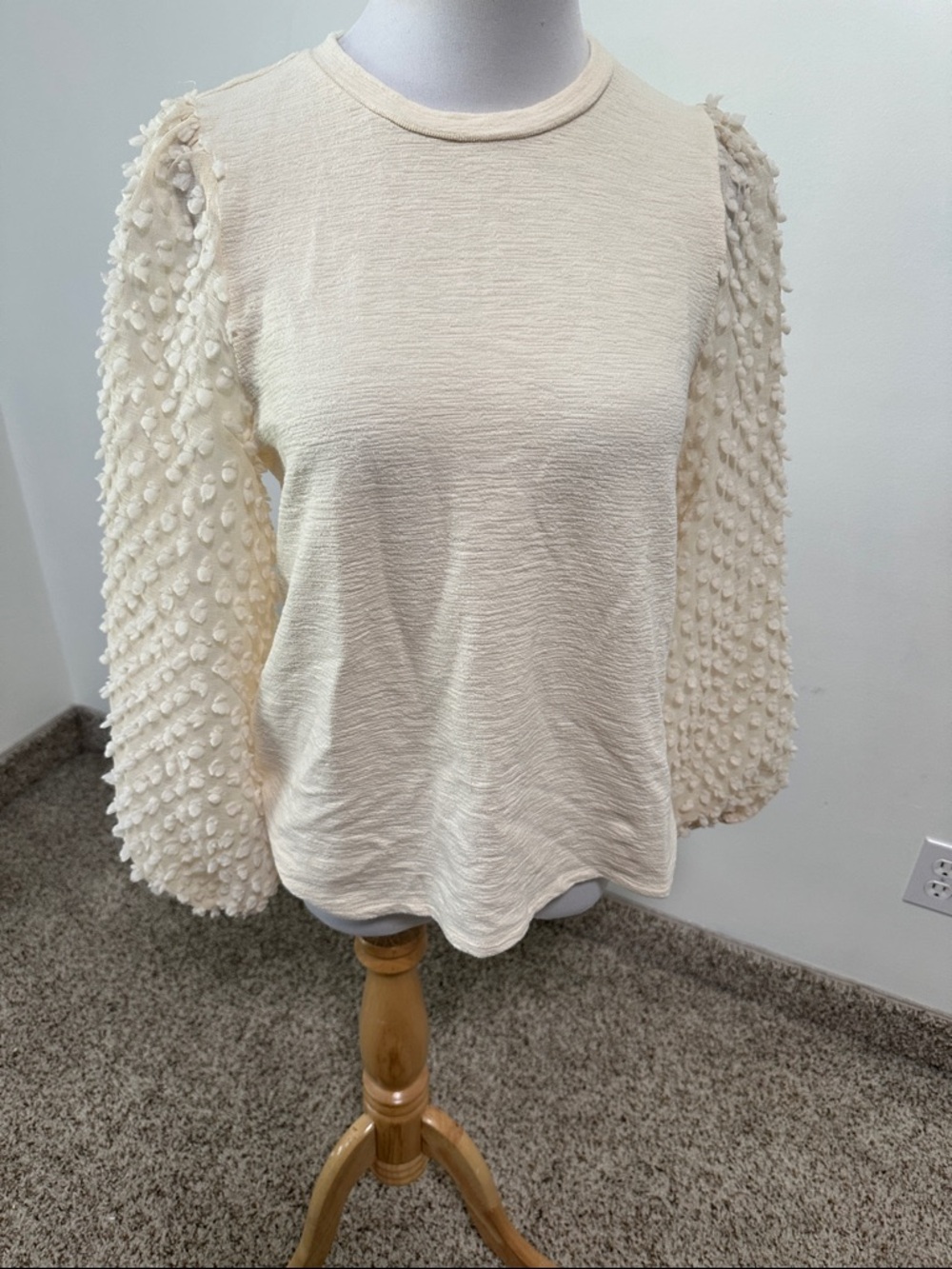 🕯️ La Ven Bubble Sleeve Top